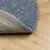 Produktbild 5 för Matta långluggad modern blå Ø 120 cm