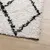 Produktbild 4 för Ryamatta PAMPLONA lång lugg modern gräddvit & svart 120x170 cm
