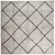 Produktbild 2 för Matta långluggad modern beige och antracit 200x200 cm