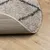 Produktbild 5 för Matta långluggad modern beige och antracit Ø 100 cm