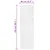 Produktbild 10 för Matta långluggad modern svart och gräddvit 80x250 cm