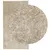 Produktbild 3 för Matta ISTAN långluggad glansig beige 80x150 cm
