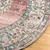 Produktbild 4 för Golvmatta ARBIZU inomhus/utomhus vintage design Ø 120 cm