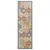 Produktbild 2 för Golvmatta ARBIZU inomhus/utomhus vintage design 80x250 cm