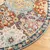 Produktbild 4 för Golvmatta ARBIZU inomhus/utomhus vintage design Ø 120 cm