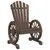 Produktbild 4 för Adirondackstolar 4 st massivt granträ
