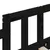 Produktbild 9 för Dagbädd svart 80x200 cm massiv furu