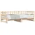 Produktbild 5 för Utdragbar dagbädd 2x(80x200) cm massiv furu