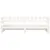 Produktbild 7 för Utdragbar dagbädd vit 2x(80x200) cm massiv furu