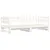 Produktbild 3 för Utdragbar dagbädd vit 2x(90x200) cm massiv furu