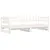 Produktbild 3 för Utdragbar dagbädd vit 2x(90x190) cm massiv furu