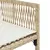 Produktbild 10 för Trädgårdsstolar med dynor 4 st beige konstrotting