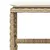 Produktbild 8 för Trädgårdspallar med dynor 4 st beige 41x41x36 cm konstrotting
