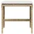 Produktbild 5 för Trädgårdspallar med dynor 4 st beige 41x41x36 cm konstrotting