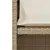 Produktbild 6 för Bistrogrupp med dynor 3 delar beige konstrotting