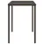 Produktbild 5 för Trädgårdsbord med glasskiva brun 115x54x74 cm konstrotting