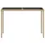 Produktbild 4 för Trädgårdsbord med glasskiva beige 115x54x74 cm konstrotting