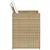 Produktbild 6 för Matgrupp för trädgården med dynor 5 delar beige konstrotting