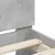 Produktbild 8 för Sängram med huvudgavel betonggrå 100x200 cm konstruerat trä