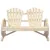 Produktbild 4 för Gungstol 2-sits adirondack massivt granträ