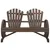 Produktbild 4 för Gungstol 2-sits adirondack massivt granträ
