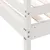 Produktbild 7 för Våningssäng 80x200/120x200 cm vit massiv furu