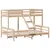 Produktbild 3 för Våningssäng 80x200/140x200 cm massiv furu