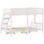 Produktbild 6 för Våningssäng 80x200/120x200 cm vit massiv furu