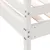 Produktbild 7 för Våningssäng 80x200/120x200 cm vit massiv furu