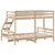Produktbild 6 för Våningssäng 80x200/140x200 cm massiv furu
