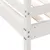 Produktbild 7 för Våningssäng 80x200/140x200 cm vit massiv furu