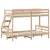 Produktbild 6 för Våningssäng 90x200/120x200 cm massiv furu