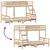 Produktbild 8 för Våningssäng 90x200/120x200 cm massiv furu