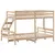 Produktbild 6 för Våningssäng 90x200/140x200 cm massiv furu