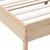 Produktbild 7 för Sängram med huvudgavel 140x190 cm massiv furu