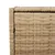 Produktbild 9 för Dynbox på hjul blandad beige 283L konstrottning