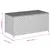 Produktbild 11 för Dynbox blandad beige 190L konstrotting