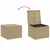 Produktbild 7 för Dynbox blandad beige 291L konstrotting