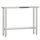 Arbetsbord med överhylla 110x30x150 cm rostfritt stål