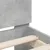 Produktbild 8 för Sängram med huvudgavel betonggrå 120x200 cm konstruerat trä