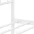 Produktbild 10 för Sängram med huvudgavel metall vit 160x200 cm