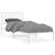 Produktbild 2 för Sängram med huvudgavel metall vit 90x190 cm