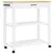 Produktbild 2 för Köksvagn MONZA 84x40x90 cm massivt furu