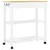 Produktbild 7 för Köksvagn MONZA 84x40x90 cm massivt furu