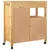 Produktbild 7 för Köksvagn MONZA 84x40x90 cm massivt furu