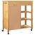 Produktbild 7 för Köksvagn MONZA 84x40x90 cm massivt furu