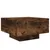 Produktbild 7 för Soffbord rökfärgad ek 55x55x31 cm konstruerat trä