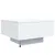 Produktbild 9 för Soffbord med LED vit 55x55x31 cm