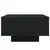 Produktbild 7 för Soffbord med LED svart 55x55x31 cm
