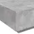 Produktbild 8 för Soffbord betonggrå 80x80x31 cm konstruerat trä
